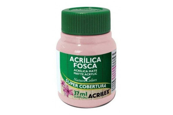 TINTA ACRILICA FOSCA 37ML ACRILEX ROSA BEBE